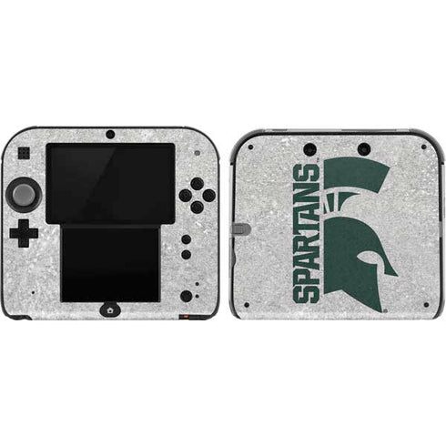Michigan State University Spartans Half Logo Nintendo Skins